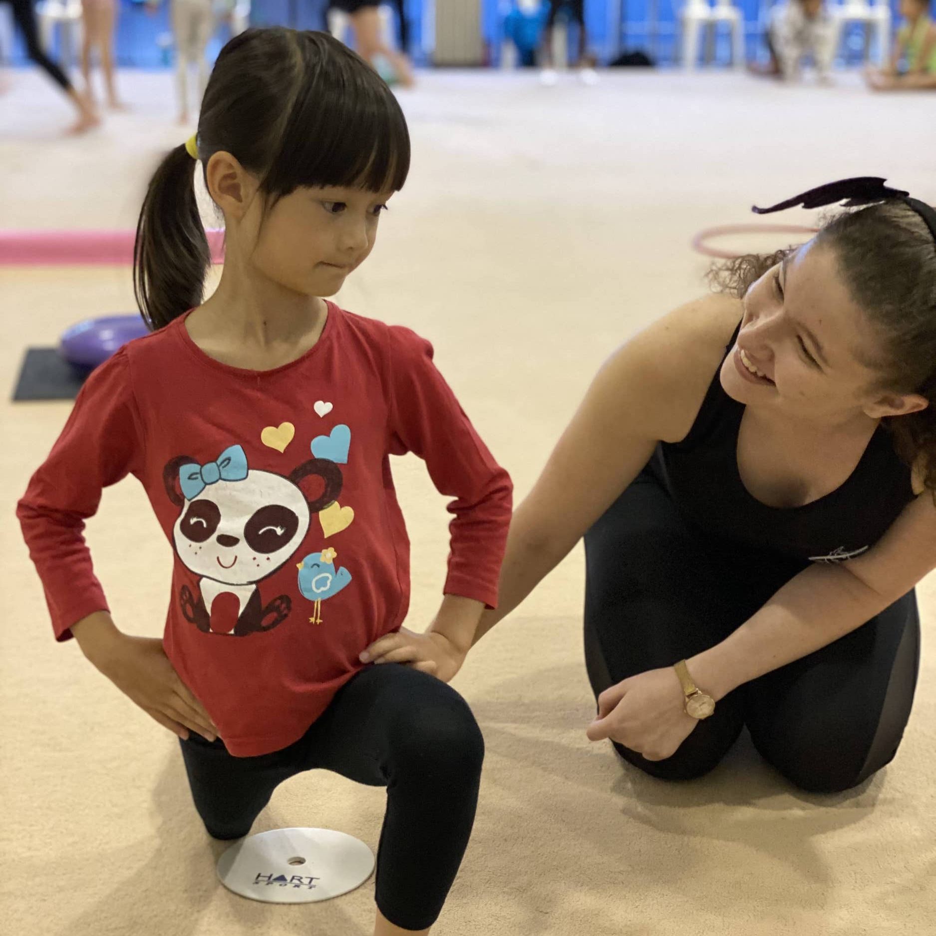 EXCITE CLASSES EXCITE 4 - 6 years ​ Learn the FUNdamentals of movement with our Gym Fun class!